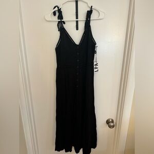 LPA black knit dress. Size: Medium. Never worn.